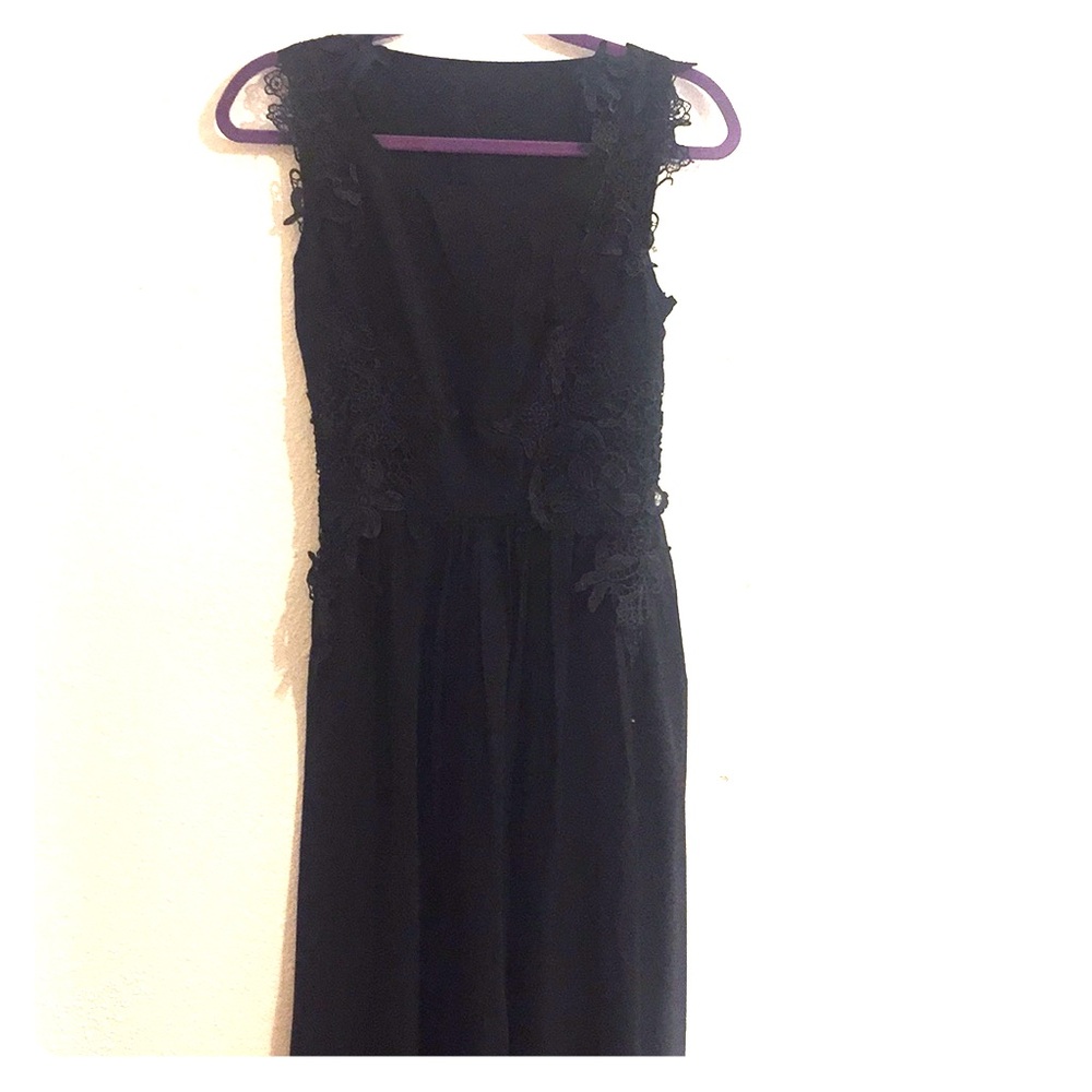 Semi-formal black dress